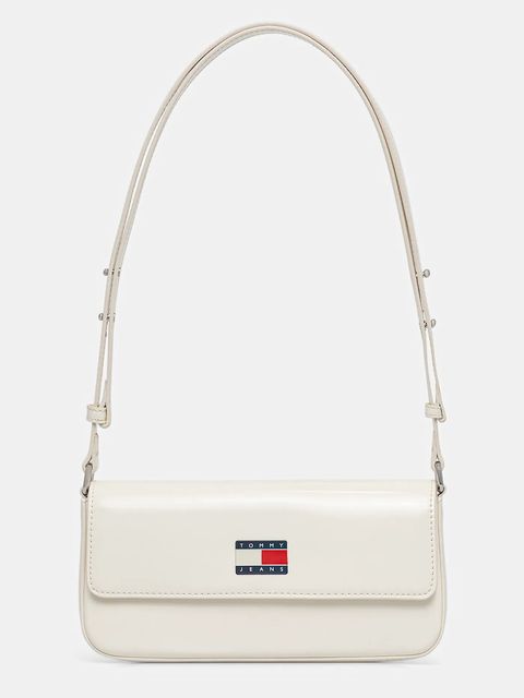 Tommy Jeans torebka kolor beżowy AW0AW18080 - zdjęcie produktu nr 1