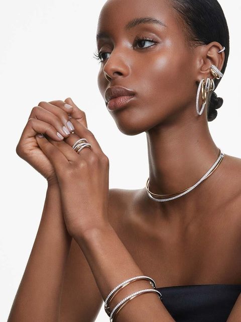 Swarovski bransoletka HYPERBOLA damska 5689720