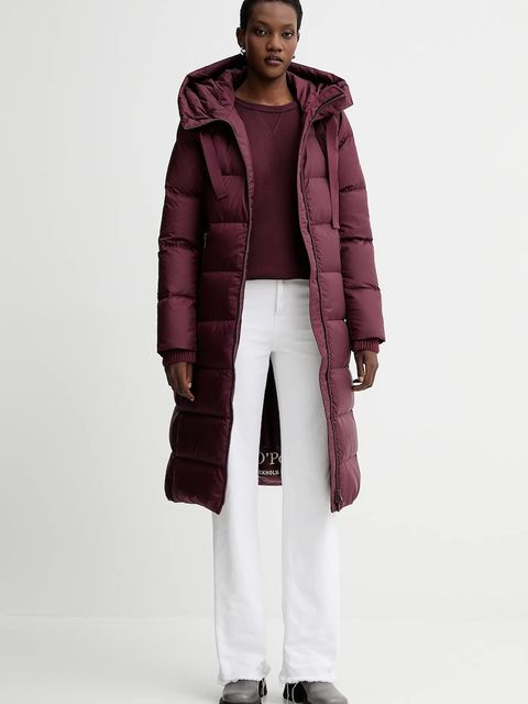 Marc O'Polo kurtka puchowa kolor bordowy 509103971099 - zdjęcie produktu nr 2