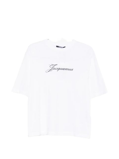 Jacquemus logo-print T-shirt - White - zdjęcie produktu nr 1