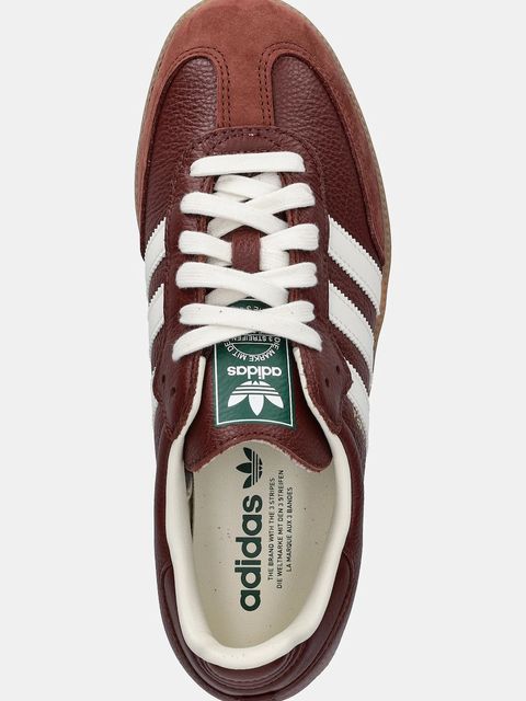 adidas Originals sneakersy Samba OG kolor bordowy JR0892