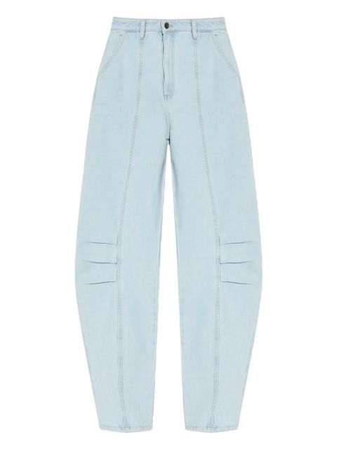 ROTATE BIRGER CHRISTENSEN wide-leg cargo jeans - Blue - zdjęcie produktu nr 1