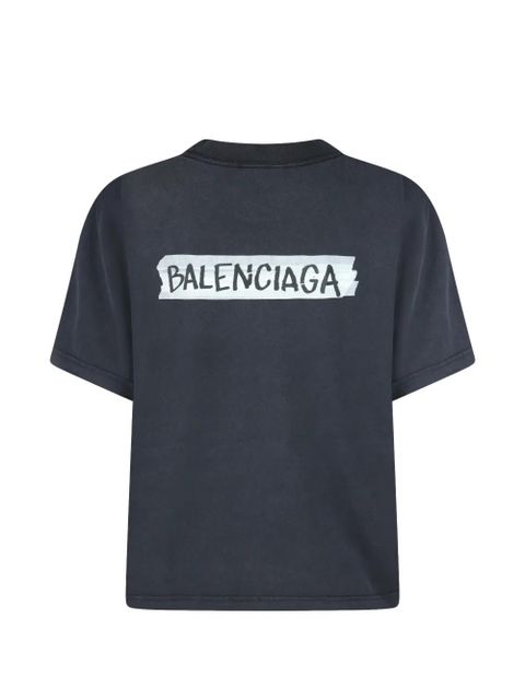Balenciaga logo-print T-shirt - Black - zdjęcie produktu nr 2