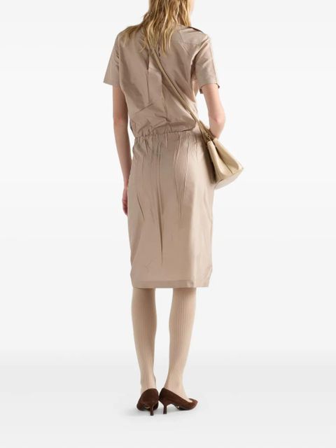 Prada short-sleeved shirt - Neutrals