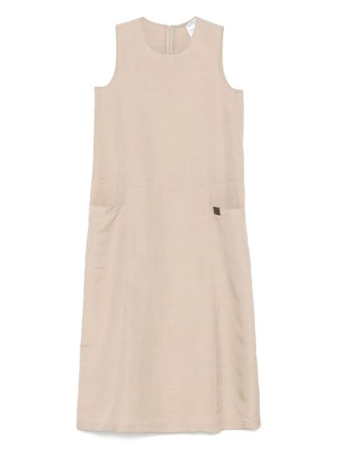 Max Mara Kleid midi dress - Neutrals - zdjęcie produktu nr 1