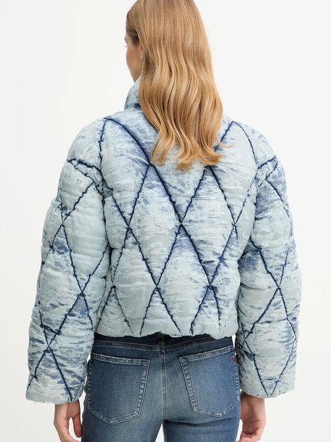 Diesel kurtka W-HISTEL kolor niebieski zimowa A19389.0LKCP - zdjęcie produktu nr 2