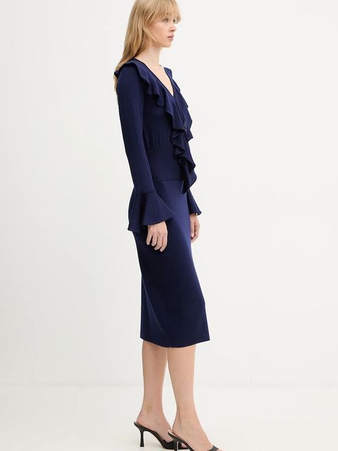 Luisa Spagnoli sukienka wełniana - zdjęcie produktu nr 2