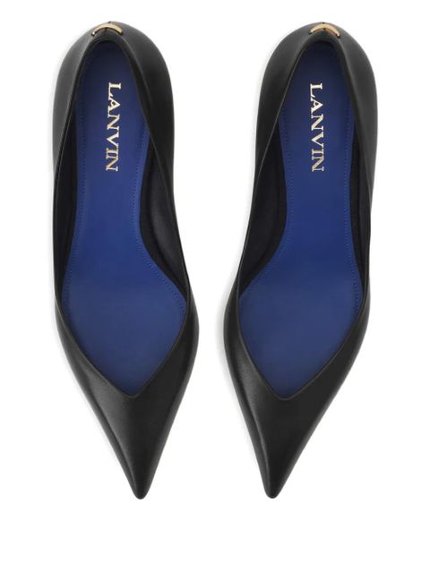 Lanvin 50mm sculpted-heel pumps - Black