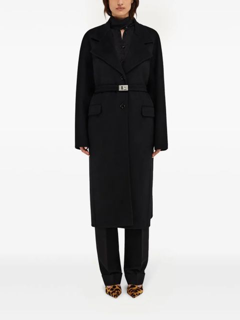 Ferragamo wool-blend coat - Black
