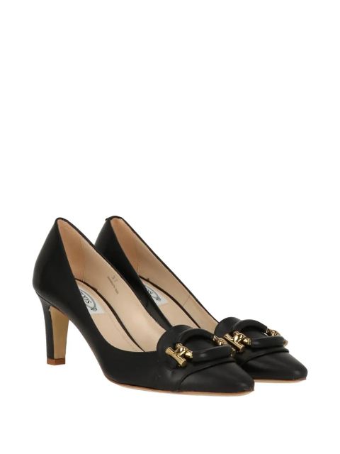 Tod's buckle leather pumps - Black - zdjęcie produktu nr 2