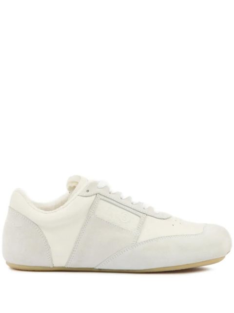 MM6 Maison Margiela leather sneakers - White - zdjęcie produktu nr 1