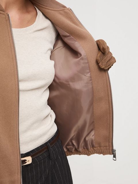 Medicine kurtka bomber kolor beżowy