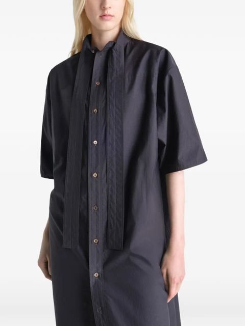 LEMAIRE scarf tube dress - Black