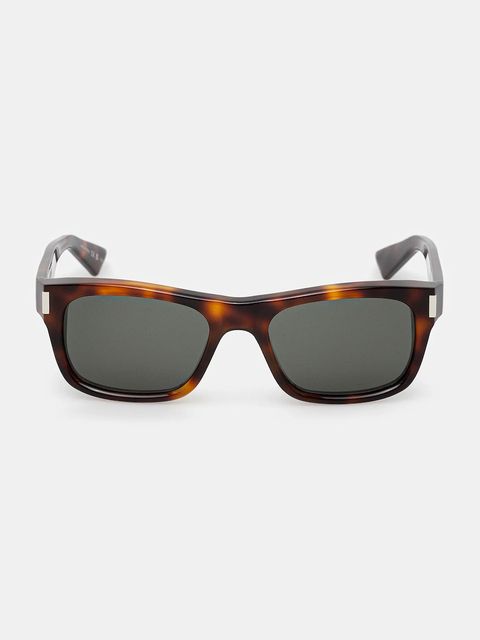 Saint Laurent okulary przeciwsłoneczne kolor brązowy SL 83 - zdjęcie produktu nr 2