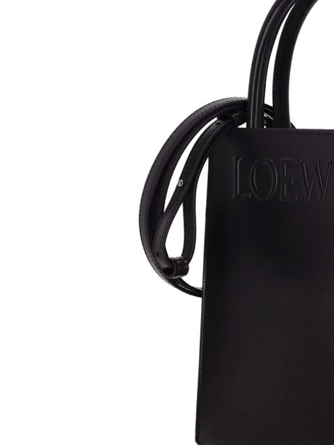 LOEWE logo-embossed tote bag - Black