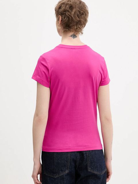 Karl Lagerfeld Jeans t-shirt bawełniany damski kolor różowy B1W17053 - zdjęcie produktu nr 2