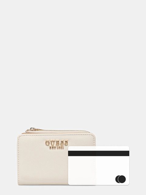 Guess portfel TALENT damski kolor beżowy SWNG96 69156 - zdjęcie produktu nr 2