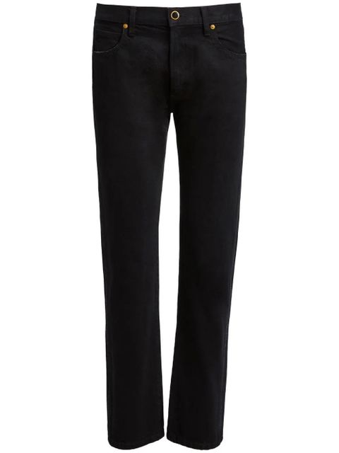 KHAITE The Kyle straight-leg jeans - Black - zdjęcie produktu nr 1