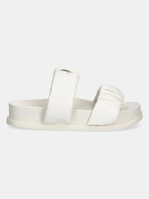 Armani Exchange klapki damskie kolor biały XDP062 XV926 00894