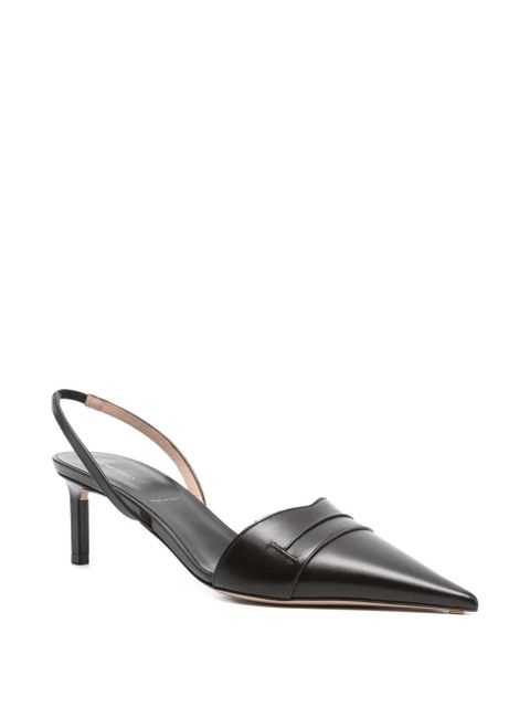 TOM FORD 65MM slingback pointed-toe pumps - Brown