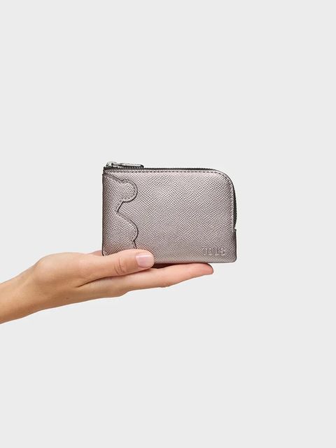 Tous portfel damski kolor srebrny 2002202633