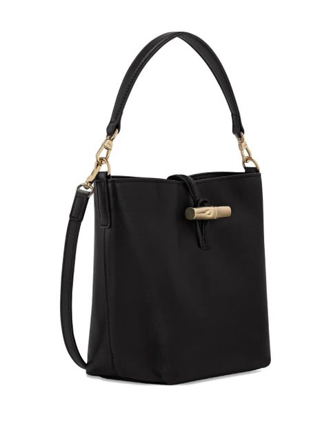 Longchamp extra small Le Roseau bucket bag - Black