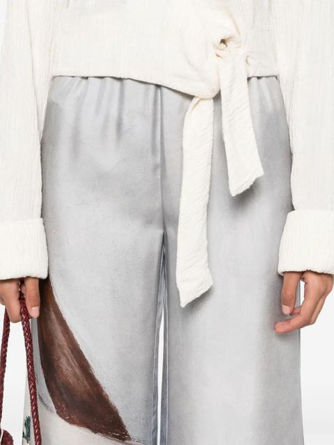 Nanushka Milon flared trousers - Grey - zdjęcie produktu nr 2