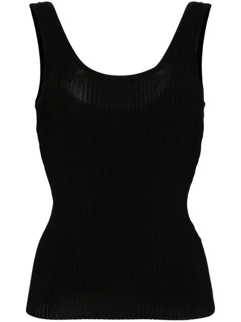 ZIMMERMANN scoop-neck tank top - Black - zdjęcie produktu nr 1