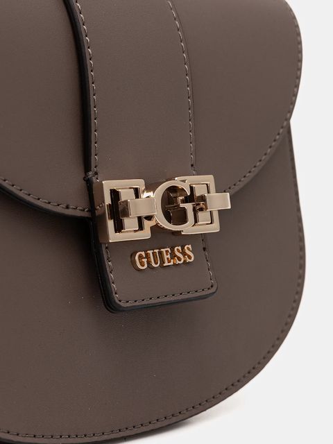 Guess torebka JANE kolor brązowy HWVG98 91210