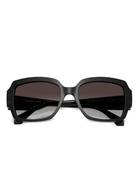 Michael Kors logo-print sunglasses - Black