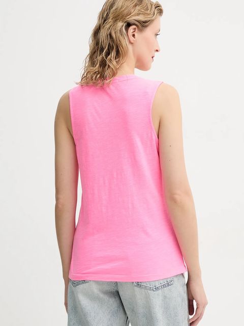 American Vintage top damski kolor różowy JAC47VE25