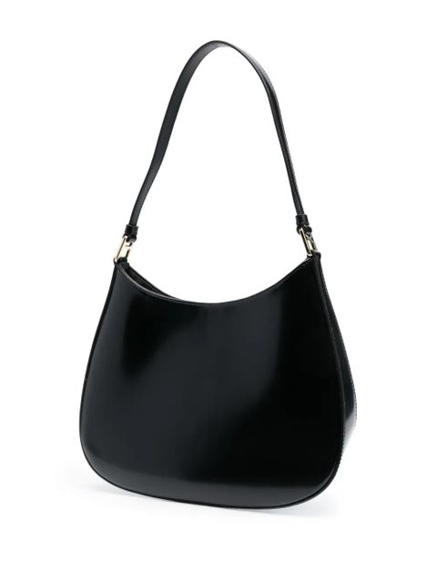 Prada Cleo embossed-detail shoulder bag - Black