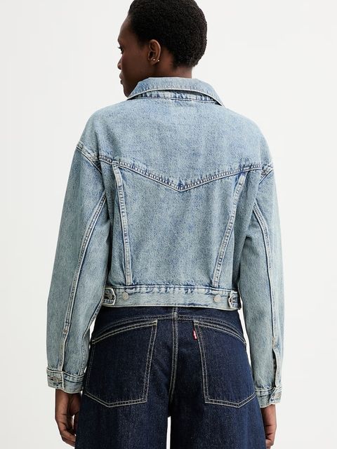 Levi's kurtka jeansowa SHRUNKEN 90S TRUCKER - zdjęcie produktu nr 2