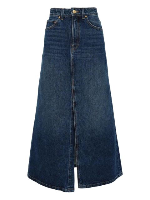 Ulla Johnson Anais maxi denim skirt - Blue - zdjęcie produktu nr 1