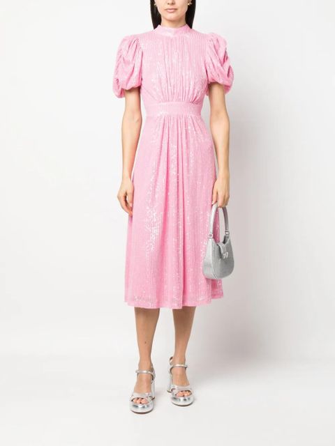 ROTATE BIRGER CHRISTENSEN sequin-embellished midi dress - Pink - zdjęcie produktu nr 2