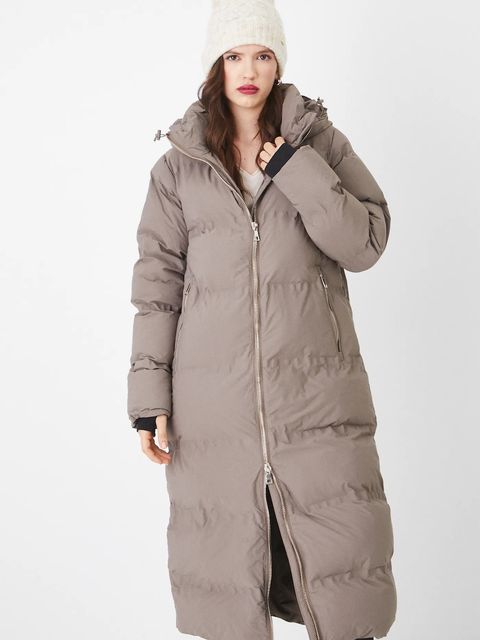 Medicine płaszcz damski kolor zielony zimowy - zdjęcie produktu nr 1