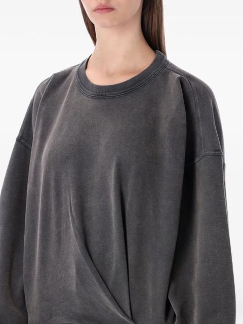 MARANT ÉTOILE crewneck twisted fleece - Grey