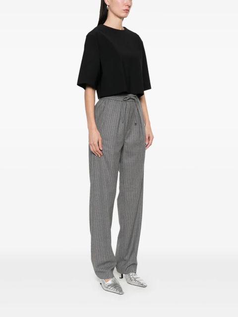 Róhe scuba crop top - Black