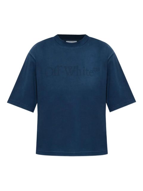 Off-White logo-print T-shirt - Blue - zdjęcie produktu nr 1