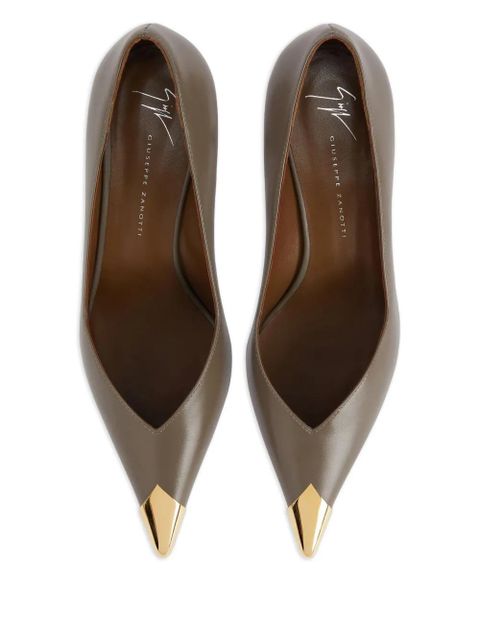 Giuseppe Zanotti 50mm Melaine pointed pumps - Brown