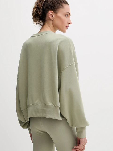Puma bluza damska kolor zielony gładka 629748