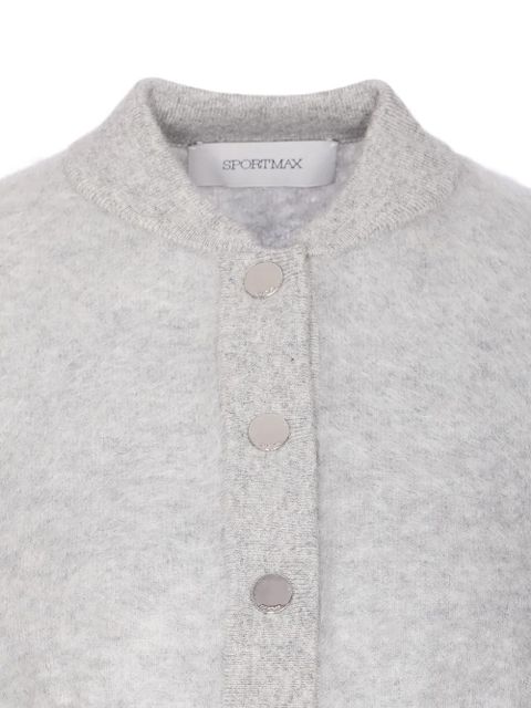 Sportmax Ercole frontal-buttons cardigan - Grey - zdjęcie produktu nr 2