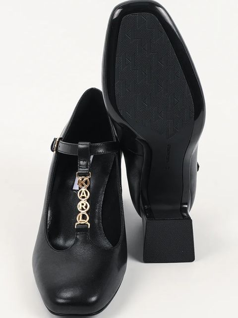 Karl Lagerfeld czółenka skórzane BEATA