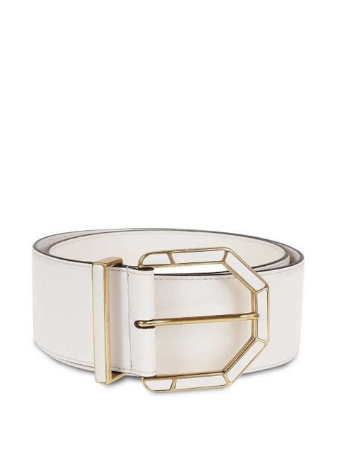 ETRO geometric-buckle belt - Neutrals - zdjęcie produktu nr 2