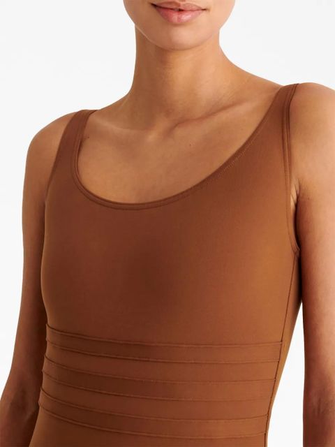 ERES Asia scoop-back swimsuit - Brown