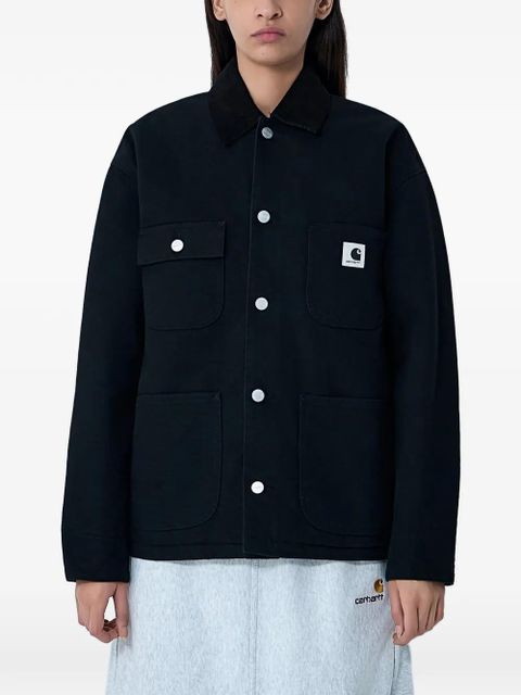 Carhartt WIP buttoned canvas jacket - Black - zdjęcie produktu nr 1