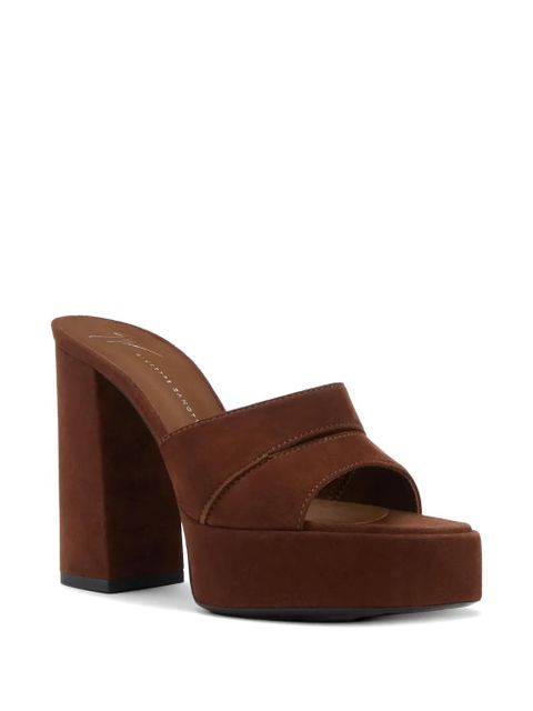 Giuseppe Zanotti cut-out sandals - Brown - zdjęcie produktu nr 2