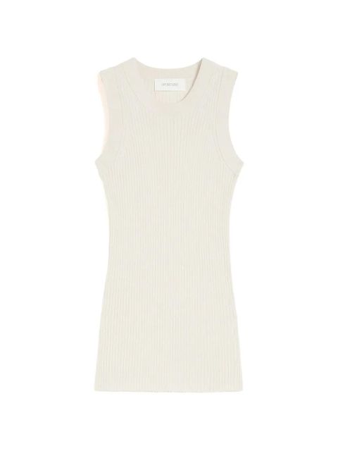 Sportmax ribbed tank top - Neutrals - zdjęcie produktu nr 1