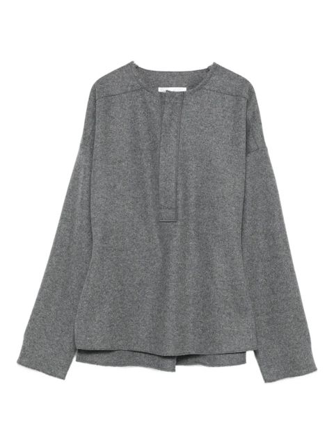 Victoria Beckham layered top - Grey - zdjęcie produktu nr 1