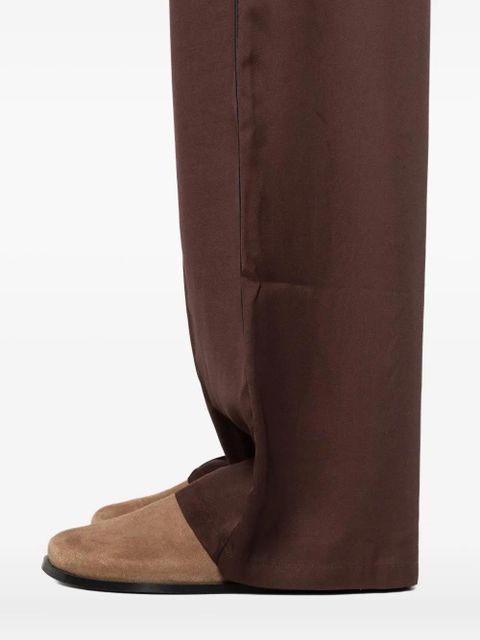 Golden Goose elasticated-waistband track pants - Brown